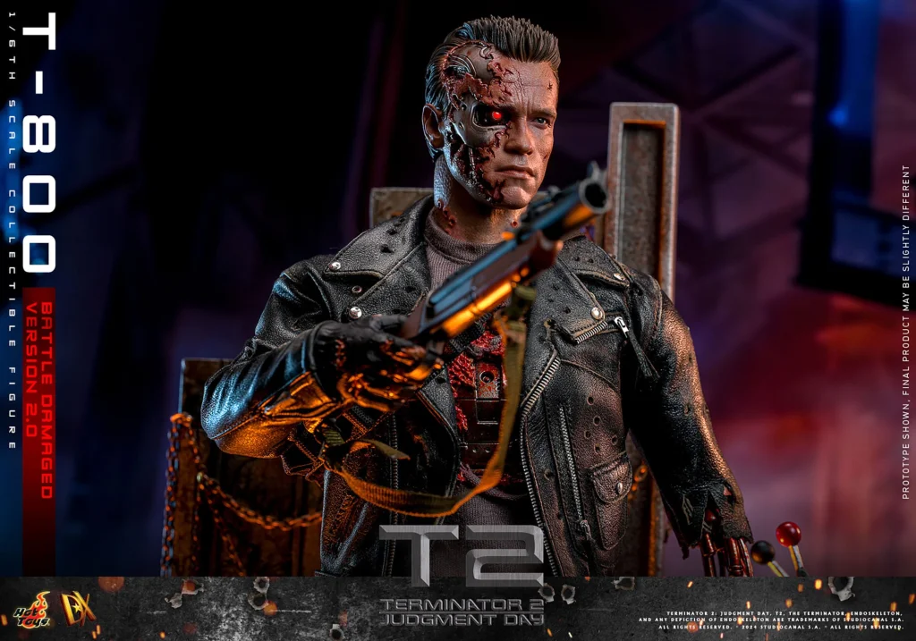 Terminator - Scale Action Figure - T-800 (Battle Damaged Version 2.0)