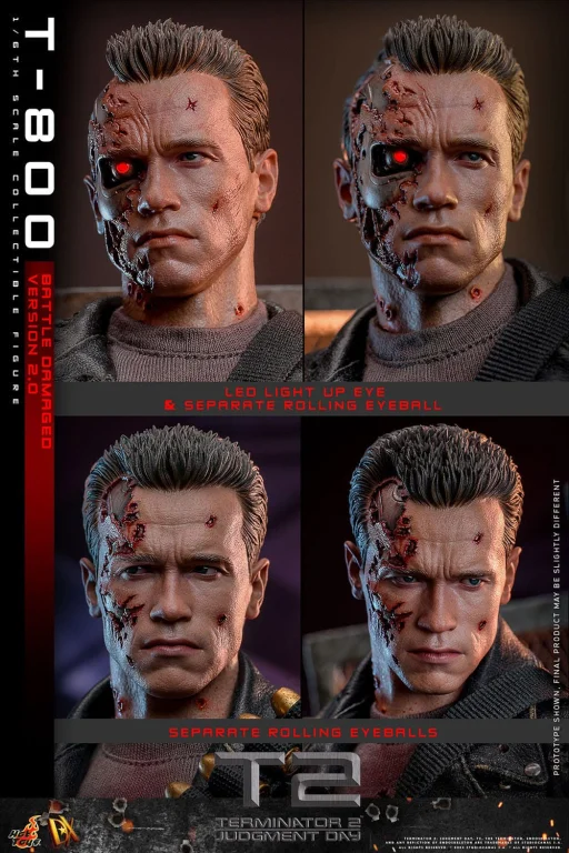 Terminator - Scale Action Figure - T-800 (Battle Damaged Version 2.0)