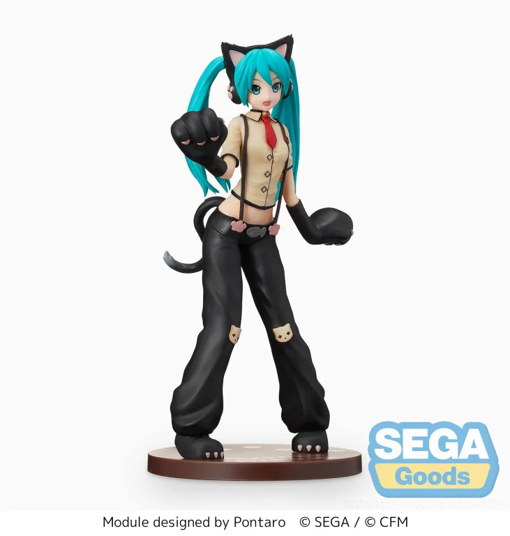 Character Vocal Series - SPM Figure - Miku Hatsune (Nyanko)