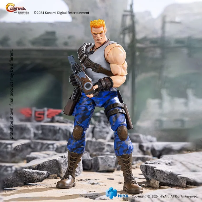 Contra - Scale Action Figure - Bill Rizer