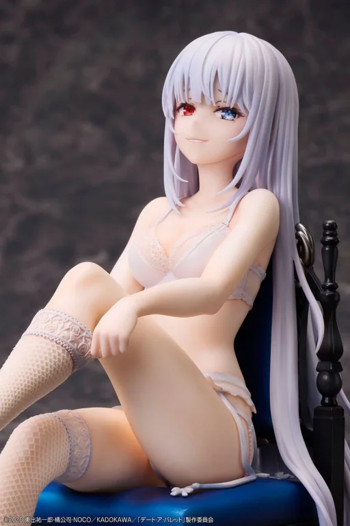 Date A Live - Scale Figure - White Queen (Lingerie)