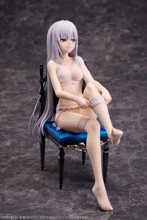 Date A Live - Scale Figure - White Queen (Lingerie)