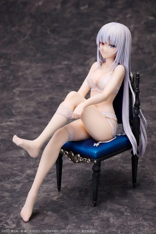 Date A Live - Scale Figure - White Queen (Lingerie)