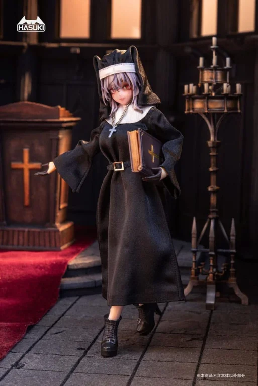 HASUKI - Pocket Art Zubehör - Nun Outfit Set B