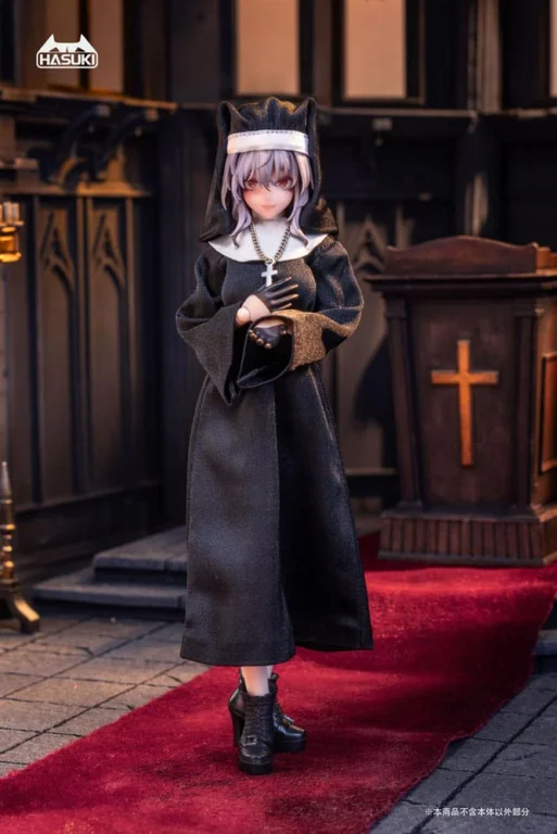 HASUKI - Pocket Art Zubehör - Nun Outfit Set B