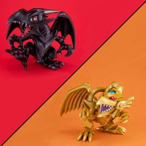 Produktbild zu Yu-Gi-Oh! - MEGA TOON - Red-Eyes Black Dragon & The Winged Dragon of Ra (Set)