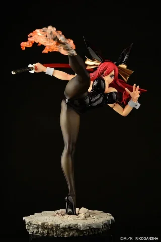 Produktbild zu Fairy Tail - Scale Figure - Erza Scarlet (High Kick Ver., Black Bunny)