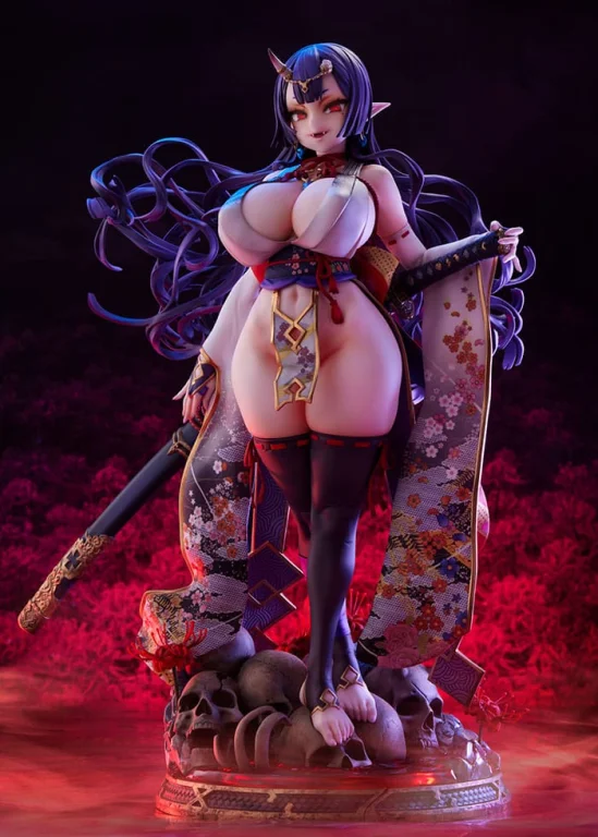 Asanagi - Scale Figure - Rasetsu Hime Saki