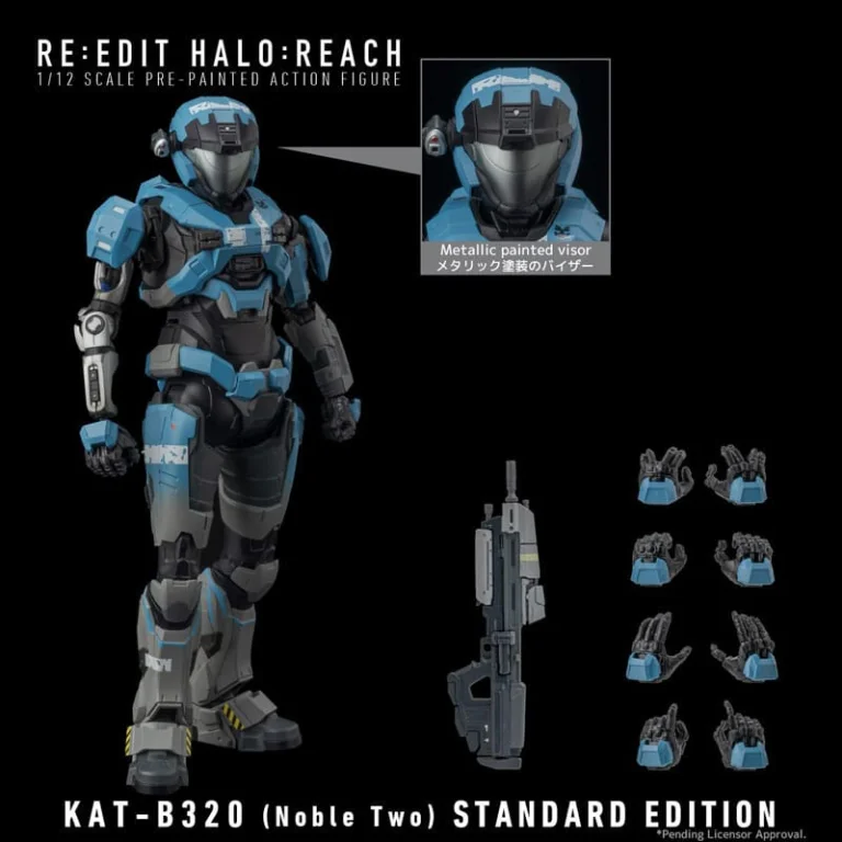 Halo: Reach - Scale Action Figure - Kat-B320 (Noble Four)