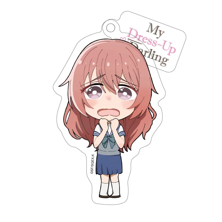 My Dress-Up Darling - Acrylic Keychain - Shinju Inui (Chibi Style)