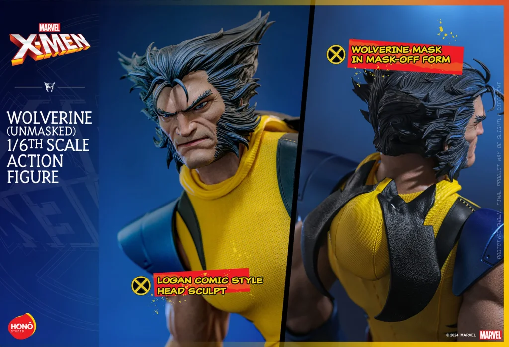 X-Men - Scale Action Figure - Wolverine (Unmasked)