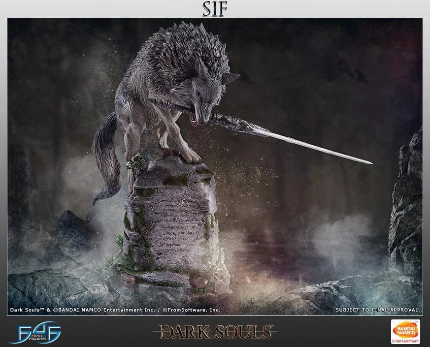 Dark Souls - First 4 Figures - Great Grey Wolf Sif