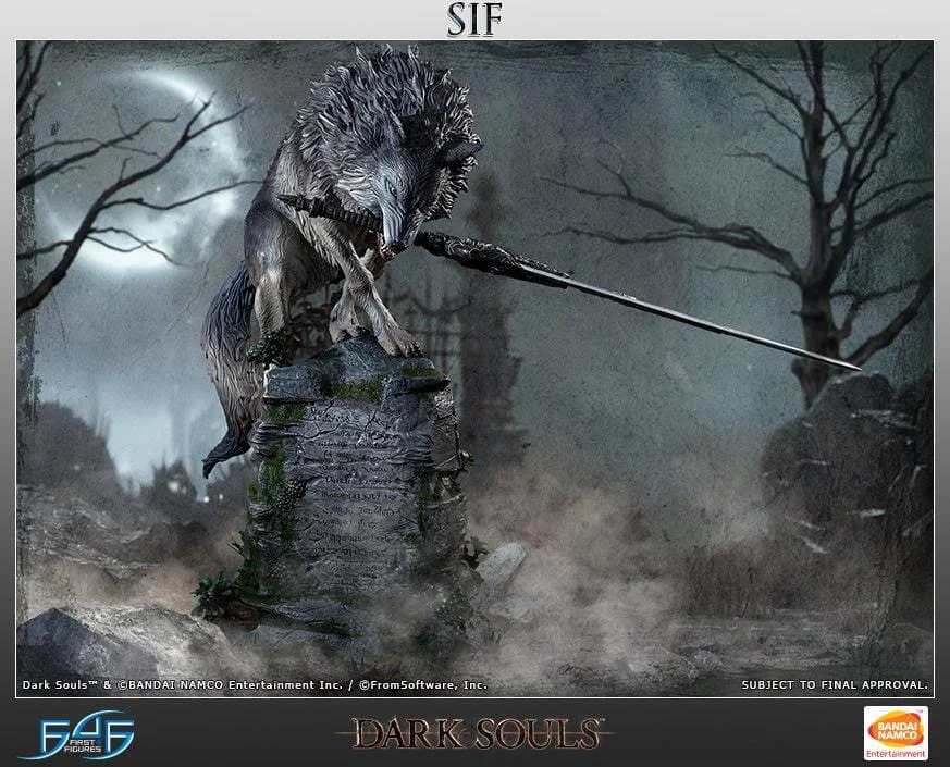 Dark Souls - First 4 Figures - Great Grey Wolf Sif