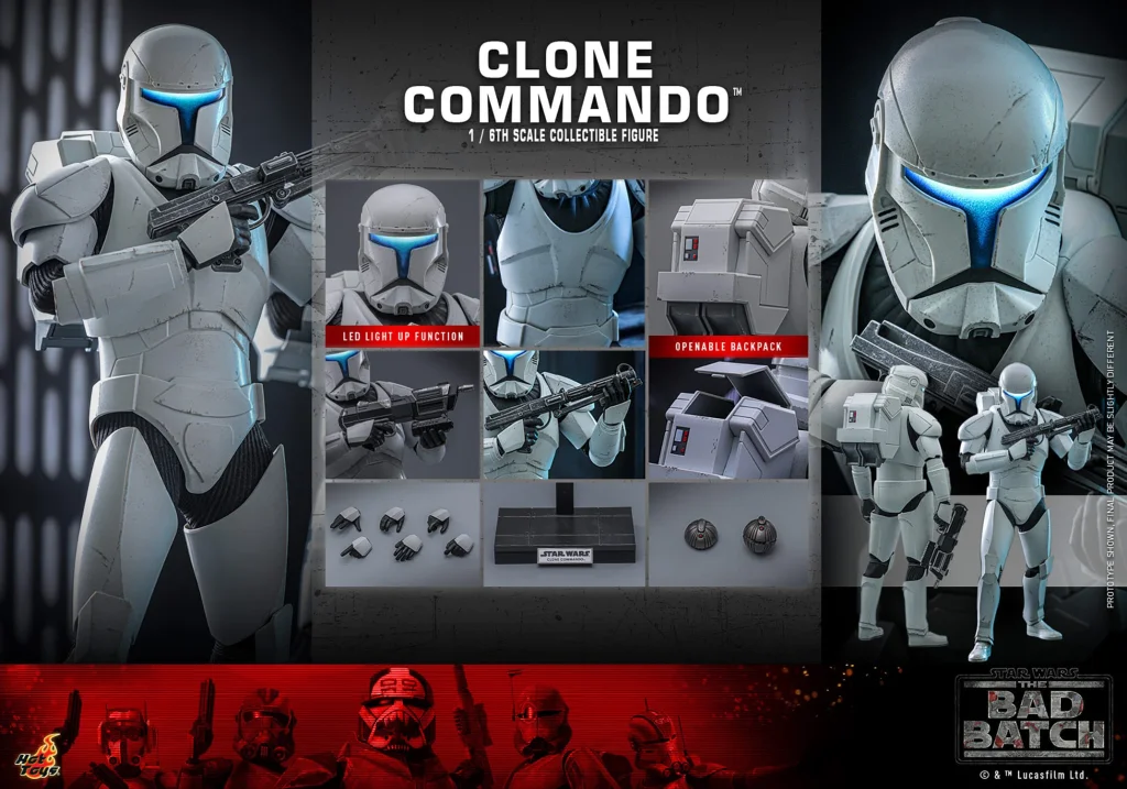 Star Wars - Scale Action Figure - Clone Commando