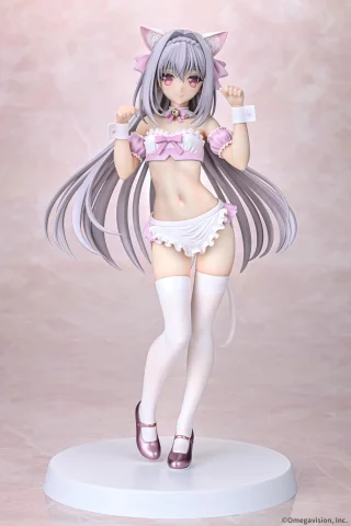 Produktbild zu Tsuki ni Yorisou Otome no Sahou - Scale Figure - Luna Sakurakouji (Cat Ear Maid, Sakura Color Ver.)