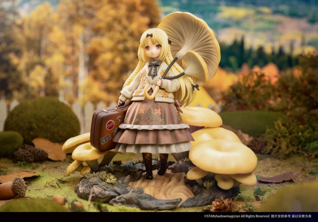 The Mushroom Girls - Scale Figure - Pleurotus Citrinopileatus