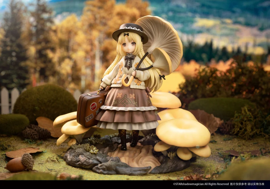 The Mushroom Girls - Scale Figure - Pleurotus Citrinopileatus