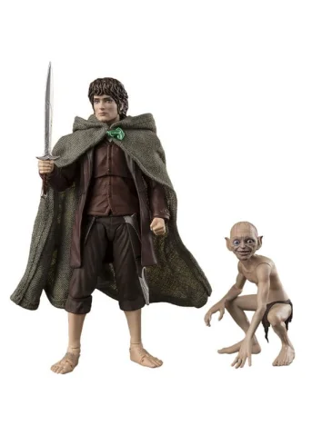 Produktbild zu Herr der Ringe - S.H.Figuarts - Frodo Baggins & Gollum