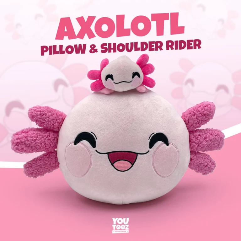 Youtooz - Plüsch - Axolotl (Shoulder Rider)