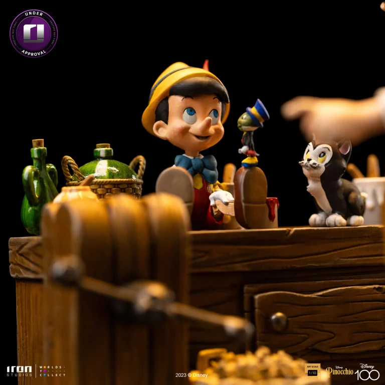 Pinocchio - Deluxe Art Scale - Geppetto & Pinocchio