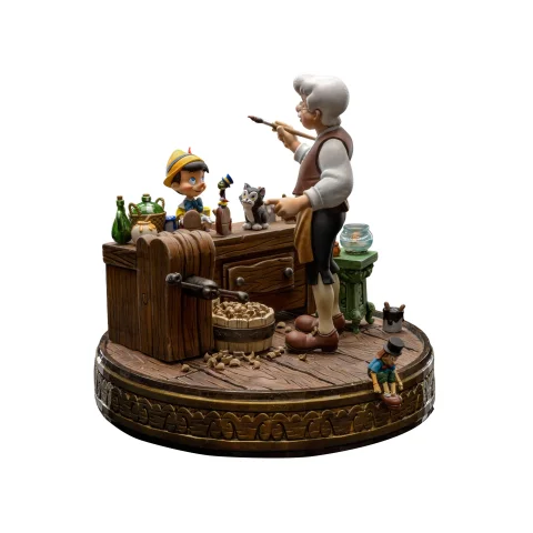 Produktbild zu Pinocchio - Deluxe Art Scale - Geppetto & Pinocchio