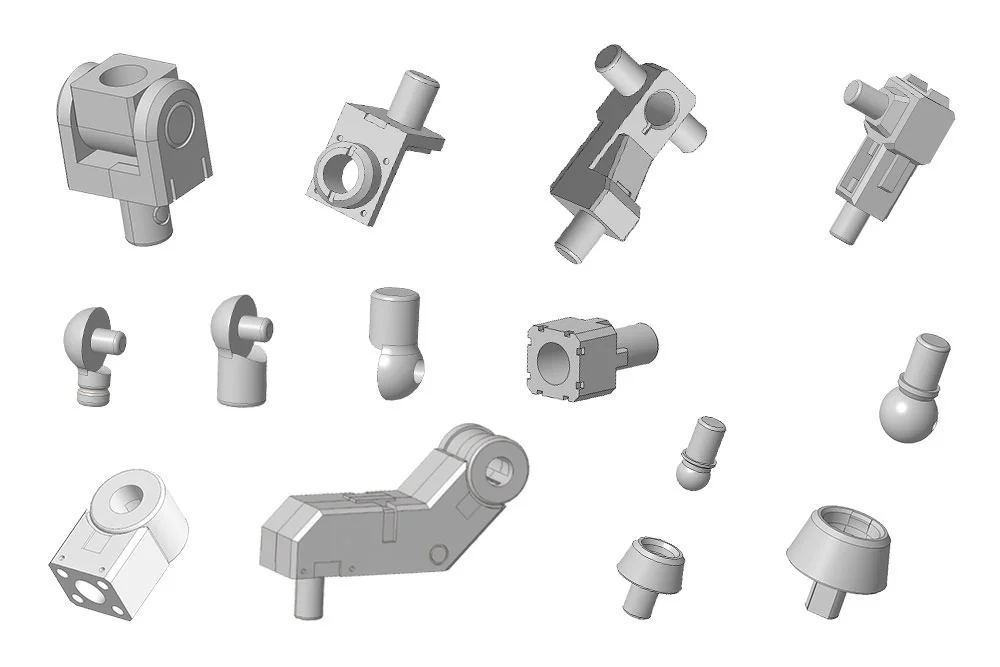 M.S.G - Plastic Model Kit Zubehör - Mecha Supply06 Joint Set Type B