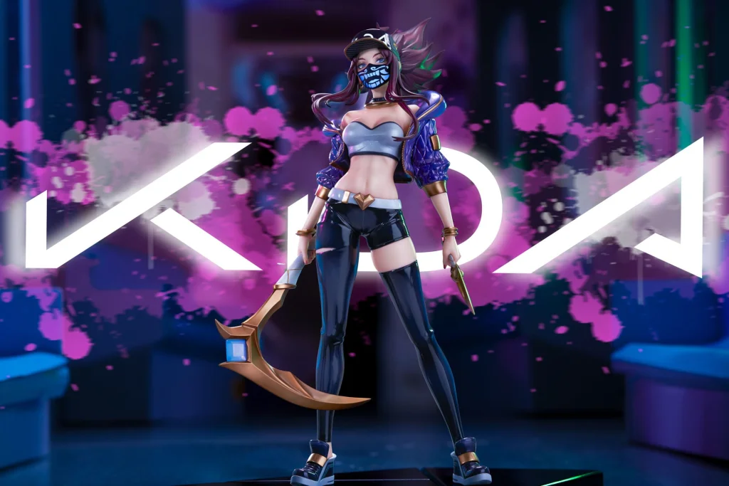 League of Legends - Scale Figure - K/DA Akali